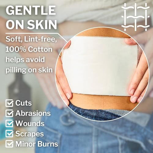 CareStock Abdominal Pads 20 Pack - Sterile Heavy Absorbency 5 x 9 in