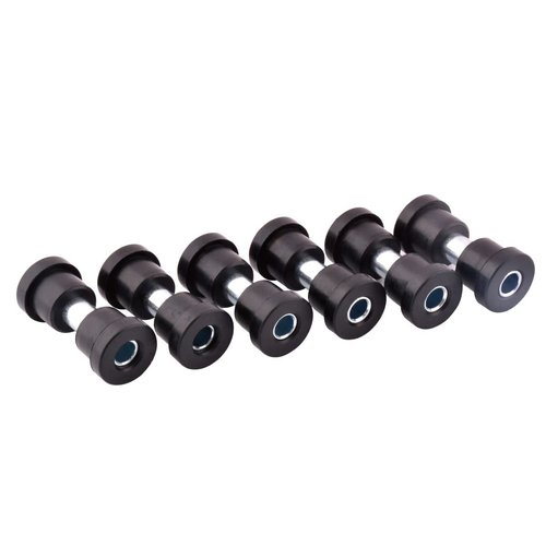 Roykaw Rear Leaf Spring Bushing & Sleeves Kits for Club Car DS Golf Cart 1981-up & EZGO TXT/Medalist 1994-up