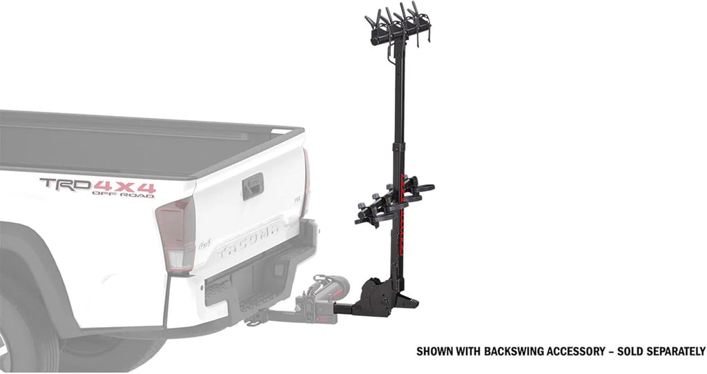 Yakima 4-Bike Vertical Hanging Hitch Mount Carrier - Durable Tilt-Away Steel Bike Rack | Hangover 4