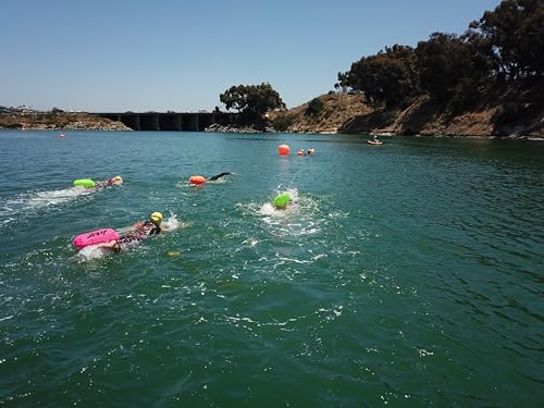 Swim Safety Buoy & Waterproof Dry Bag for Open Water Swimming
