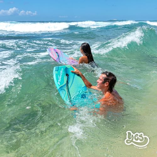 WaveStorm 36in Bodyboard 2-Pack with Graphic Top Deck & Leash - Kids & Adults