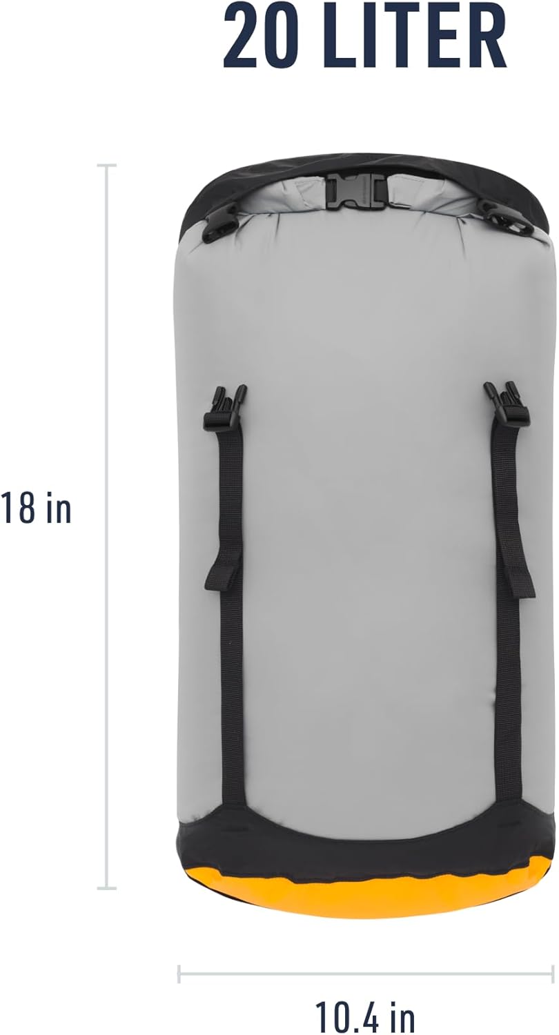 Sea to Summit eVac Compression Dry Bag - Waterproof Storage Sack for Outdoor Adventures