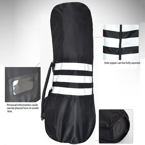 MJ Foldable Golf Bag Rain Cover/Hood, Lightweight Golf Bag Travel Cover-Durable,Universal Fit, Easy Access