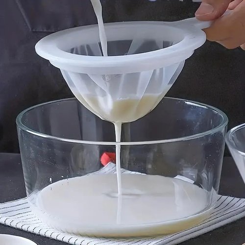 Fine Mesh Strainer by [Brand Name] - 100 Mesh Kitchen Essential for Baking & Cooking | Durable & Easy-Clean