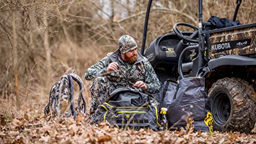 Scent-Proof Hunting Duffel Bag 45L with Airtight Scent-Safe Liner & Multiple Pockets