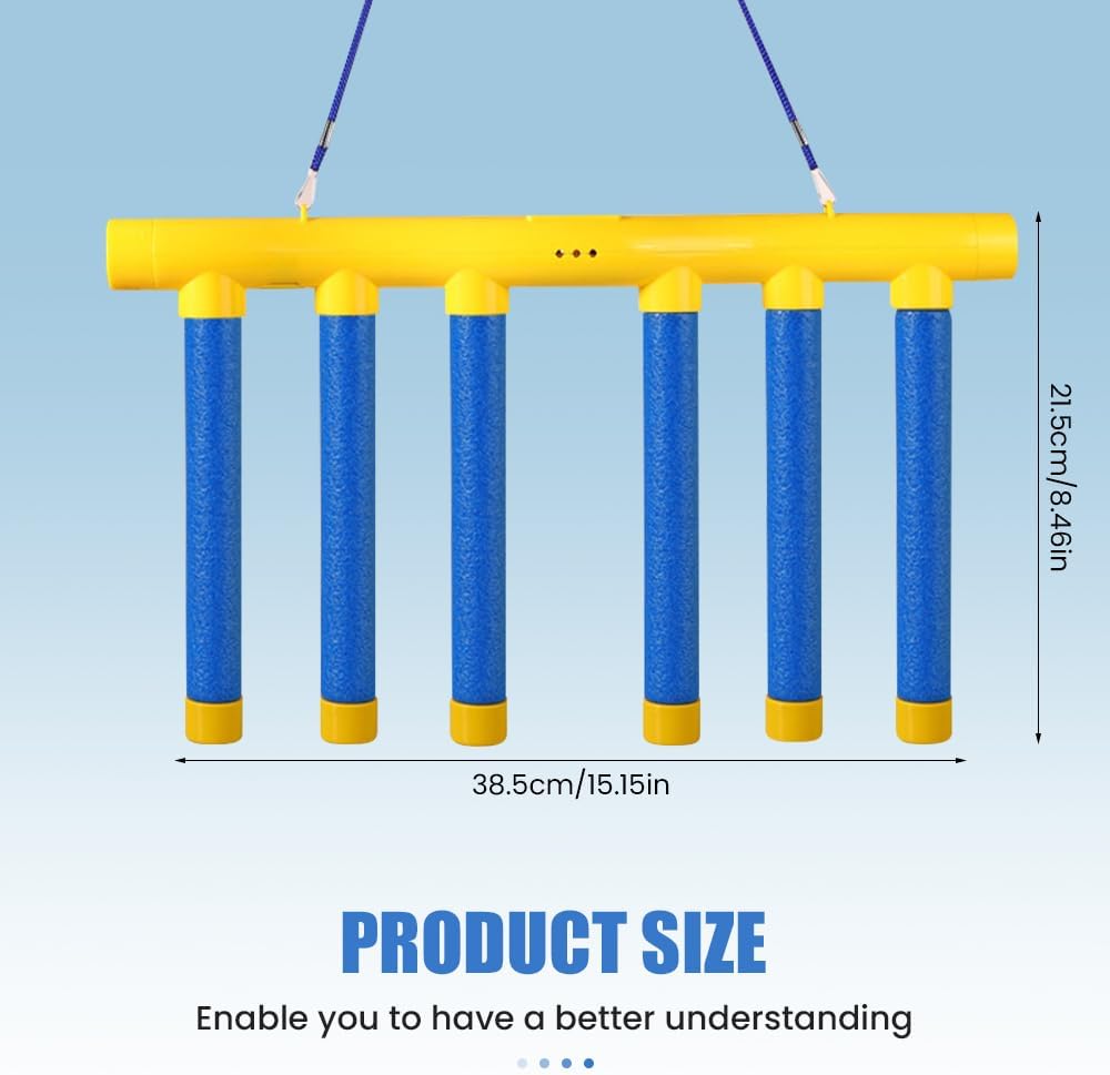 Skiennix Reflective Drop Stick Game Set - 2026 Upgrade for Hand-Eye Coordination | 3 Speed Modes, Blue