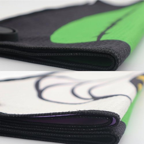 HELLO NRC Golf Club Head Covers with Golf Cleaning Towel, Funny Driver Headcover for Fairway Woods, Waterproof Frankenstein Print, 460cc Premium PU Leather, 15.75 x 23.62 Microfiber Magnetic Towel