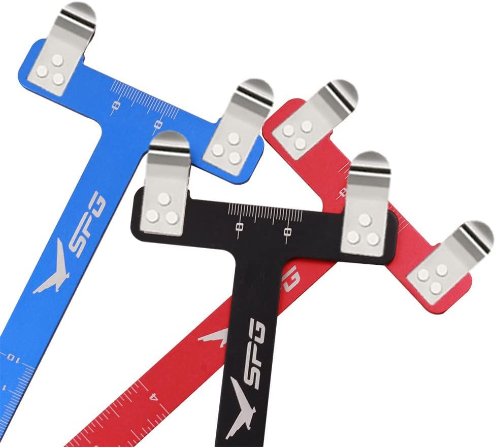 SOPOGER Archery Bow Square - T Shape Ruler Measurement Tool for Recurve & Compound Bows
