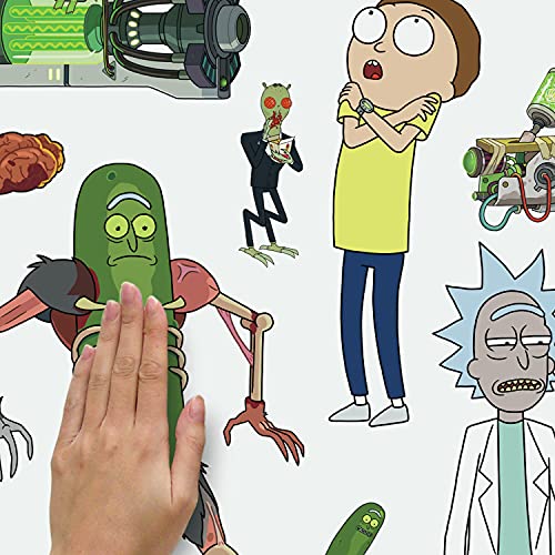 Rick and Morty Peel and Stick Wall Decals - Character Decals