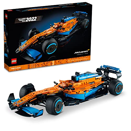 LEGO Technic McLaren F1 Race Car Model Kit 42141 Standard Packaging - Adult Collectible Display