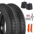 RUHUO 2-Pack 26x4.0 Fat Bike Tires & Tubes Set - Black, Off-Road & E-Bike