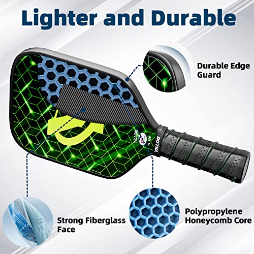 Pickleball Paddles Set of 4 with Balls & Towels - USAPA Approved, Lightweight