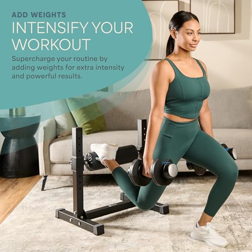 Lifepro Intensiflex Max Bulgarian Split Squat Stand - 7 Heights, 330 lb Capacity
