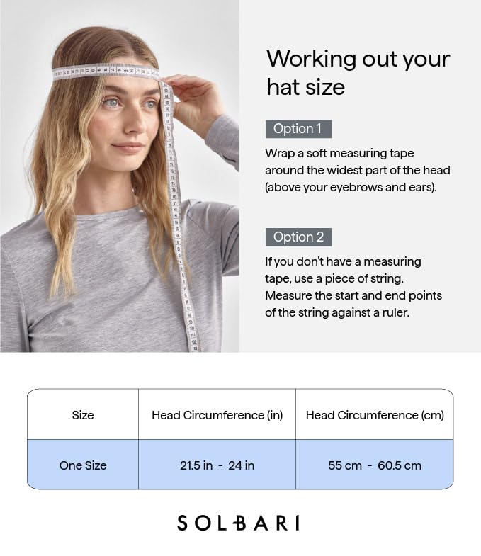 Solbari Women's Wanderlust UPF 50+ Visor Hat - One Size, White Sun Protection