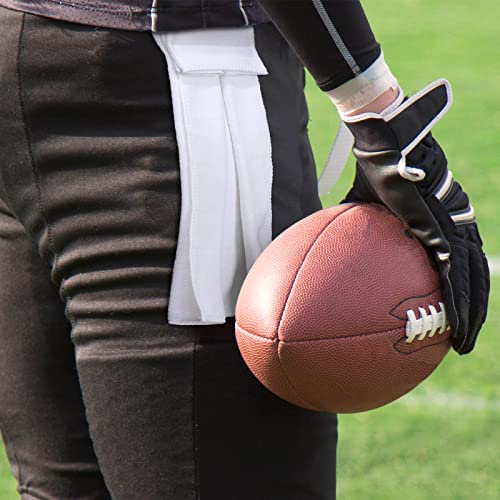 Football Towels Set Microfiber Sweat-Absorbent Sports Towels with Hook and Loop