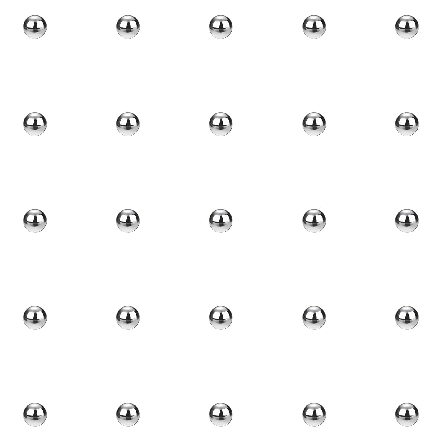 uxcell Precision 1.5mm Stainless Steel Bearing Balls - 400Pcs G200 for Machinery & DIY Projects