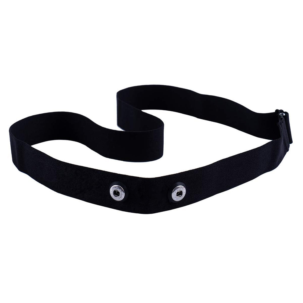 Rich Green Valley Heart Rate Monitor Chest Strap Compatible with Polar H10 H9 H7 H1 Wahoo Tickr Garmin HRM CooSpo,Black&Gray Large