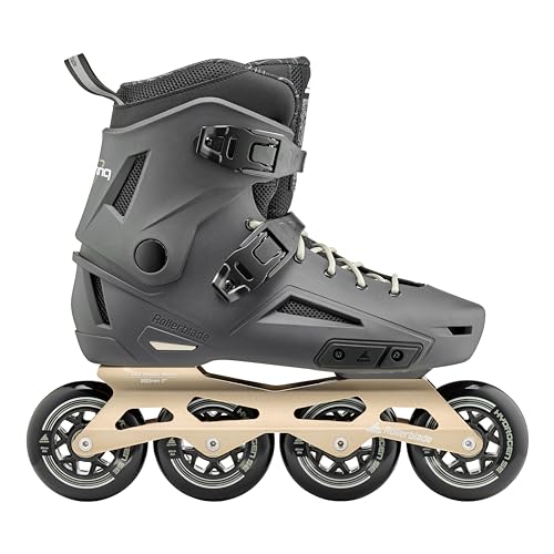 Rollerblade Lightning 90 Men's Urban Inline Skates - Anthracite & Taupe, Size 10
