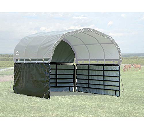 ShelterLogic 12'x12' Equine Livestock Shelter Enclosure Kit - Outdoor Recreation