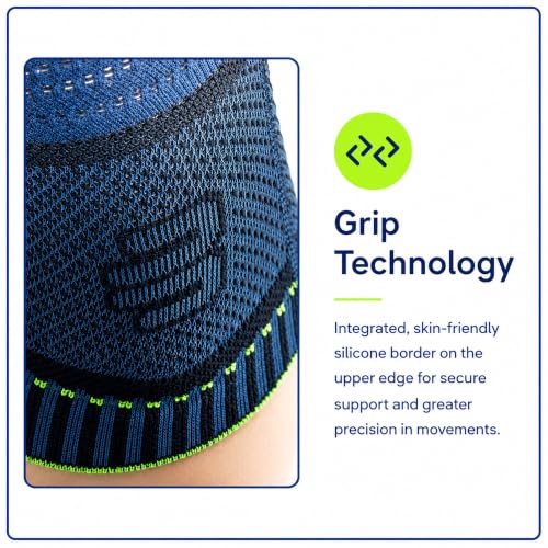 Bauerfeind Sports Knee Support Knee Brace - Medium Black for Pain Relief & Stabilization