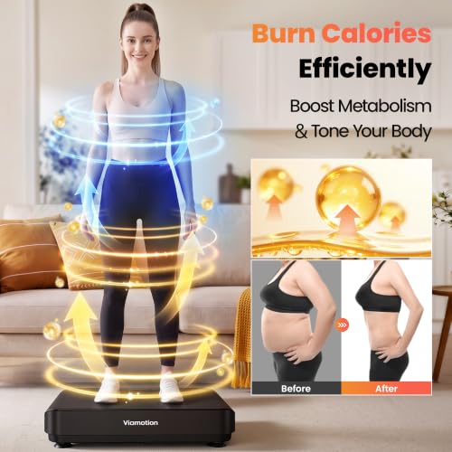 Whole-Body Vibration Plate for Lymphatic Drainage & Exercise