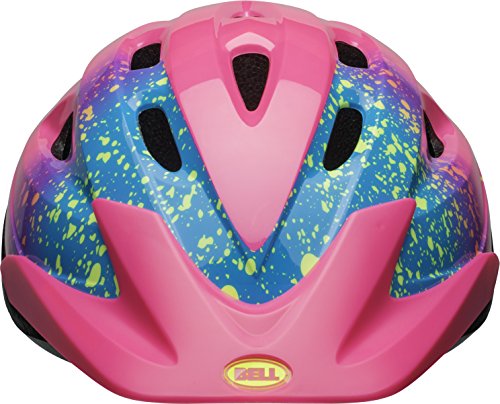 Child Bike Helmet - Pink Splatter Stella, One Size, Safety & Lightweight