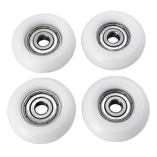4pcs Roller Wheel Parts Replacement for Total Gym Wheels/Rollers, Fit for Gym Models 2000, 3000, Some 3000 XL and a Few Very Early XL, Upgraded Rollers Kit Set