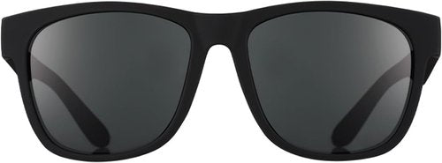 Goodr Hooked On Onyx Polarized Sunglasses - Black Frame, UV400 Protection, No Slip, No Bounce, Large Size