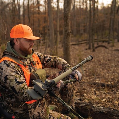 Realtree Original Hunting Tripod with Gun Clamp, 20-42 Inch Adjustable, Lightweight & Secure