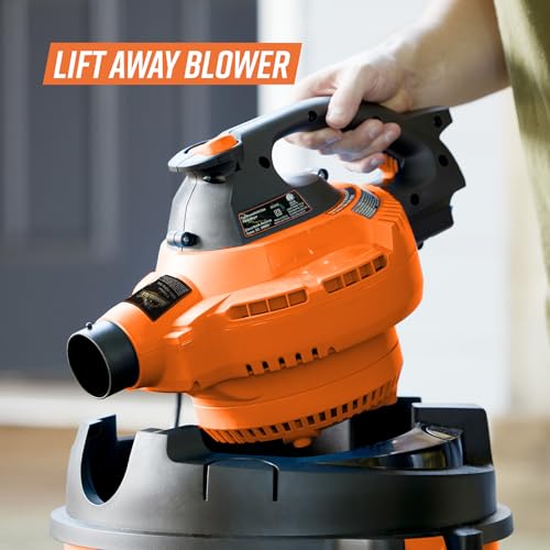 Armor All 8-Gallon Wet Dry Vac with Detachable Blower - 4.5 Peak HP
