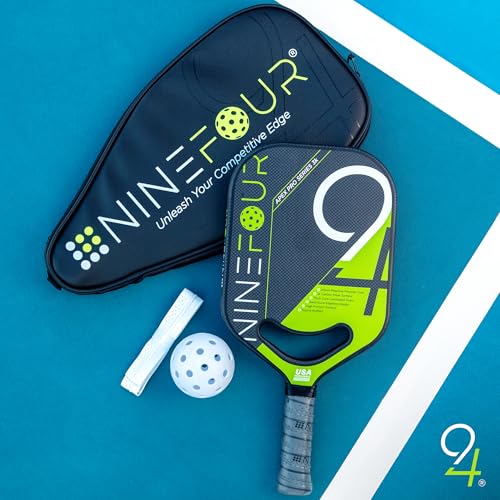 NineFour Apex Pro Series 3K Carbon Fiber Pickleball Paddle USAPA Approved High Spin Control