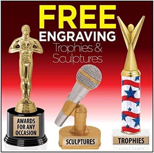 Crown Awards Basketball Trophy - 15" Gold Jumbo Award with Free Engraving | Perfect for Champions