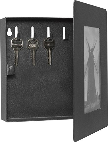 Barska 4x6 Picture Frame Key Cabinet Wall Mount