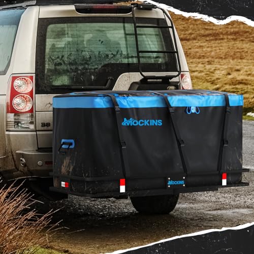 Mockins 25 Cu Ft Waterproof Cargo Bag for Hitch Carrier & Truck Bed - 60x24x31