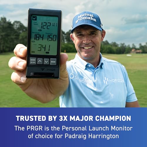 Portable Golf Launch Monitor with Doppler Radar - Club & Ball Speed, Distance, Swing Analysis