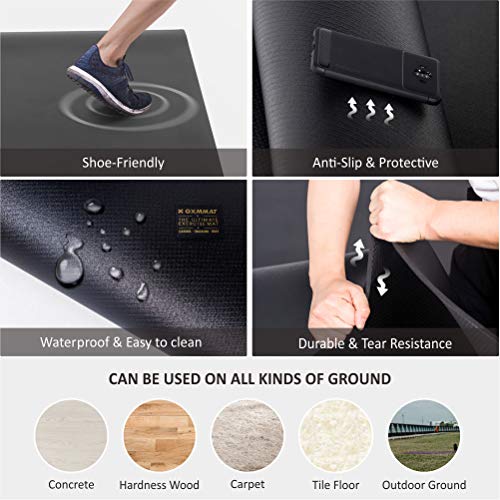 Extra Large Exercise Mat 6x8 ft - Non-Slip Workout Yoga & Cardio Mat