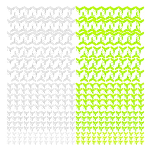 Fishing Hook Covers 500 Pcs Treble Hook Protectors Anti-Tangle Sharp Hook Caps