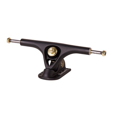 Paris V2 180mm 50° Longboard Skateboard Trucks (Set of 2, Matte Black)