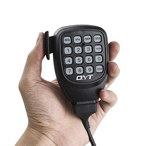 Dual Band 25W VHF/UHF Mobile Ham Radio Transceiver with LCD Display