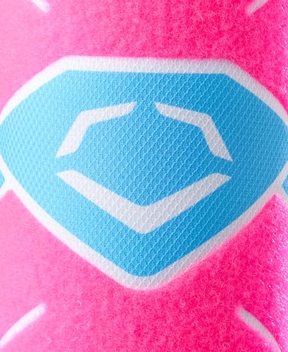EvoShield SRZ-2 Youth Batter’s Leg Guard Pink/Blue Gel-to-Shell Tech
