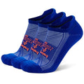 Balega Hidden Comfort Performance No Show Athletic Socks - Neon Blue Medium