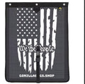 Gorilla Bag Universal UTV/Golf Cart/Marine/Outdoor Trash Mesh Bag (Black and White American Flag)