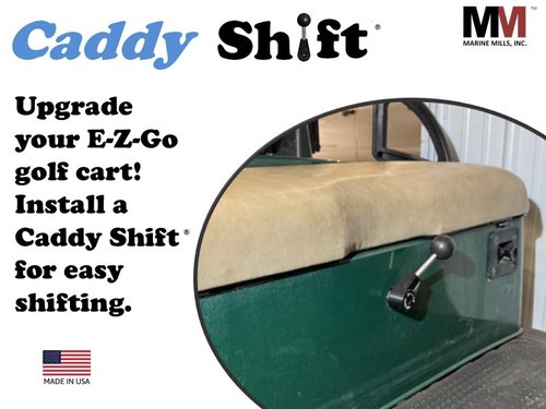 Caddy Shift E-Z-GO Golf Cart Shifter, Forward-Reverse Shift Lever, Handle, Knob