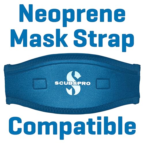 ScubaPro Solo Snorkeling Dive Mask Black - One Size, Frameless, Low Volume
