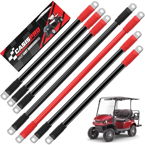 Golf Cart Battery Cable Kit for EZGO TXT 36V/48V - 7PCS Copper Wiring Set