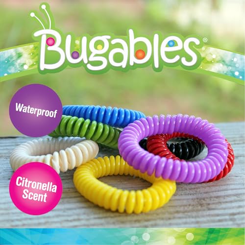 24 Pack Citronella Insect Repellent Wristbands - Resealable & Reusable