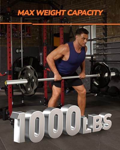 7ft Olympic Barbell 1500lb Capacity for Powerlifting & Strength Training - Variation #2CHM1000LBS