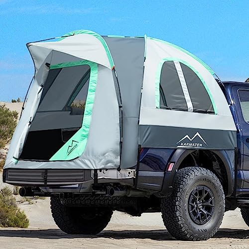 Blue Truck Bed Tent for 5.5-6.5 Ft Bed Waterproof Camping Shelter