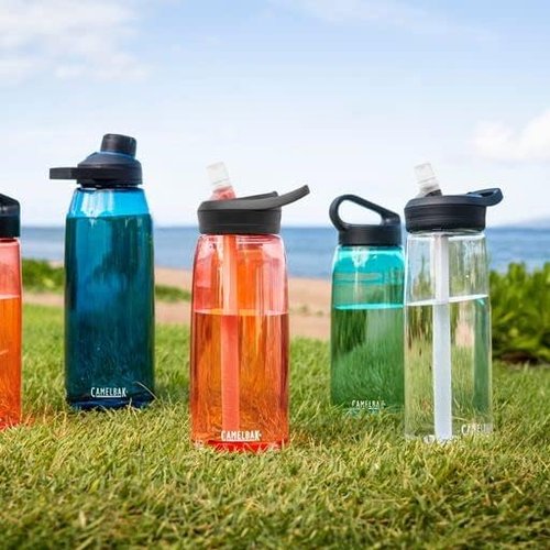 CamelBak Eddy+ Water Bottle - 20oz Tritan Renew with Bite Valve for Easy Hydration