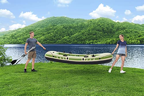 Inflatable Raft Set for 3 People - 9'8" x 54" with Oars & Pump - Bestway